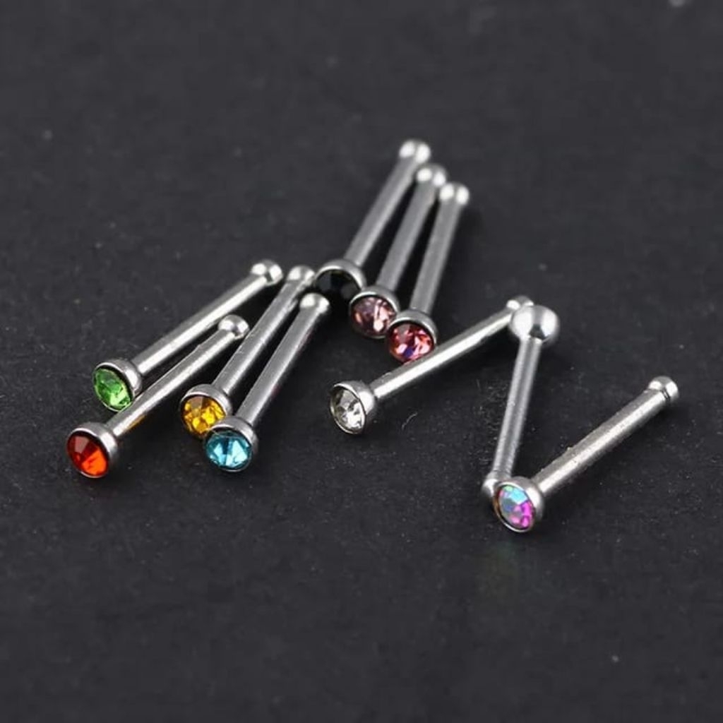 ANTING HIDUNG / TINDIK HIDUNG STAINLESS / ANTING HIDUNG TITANIUM