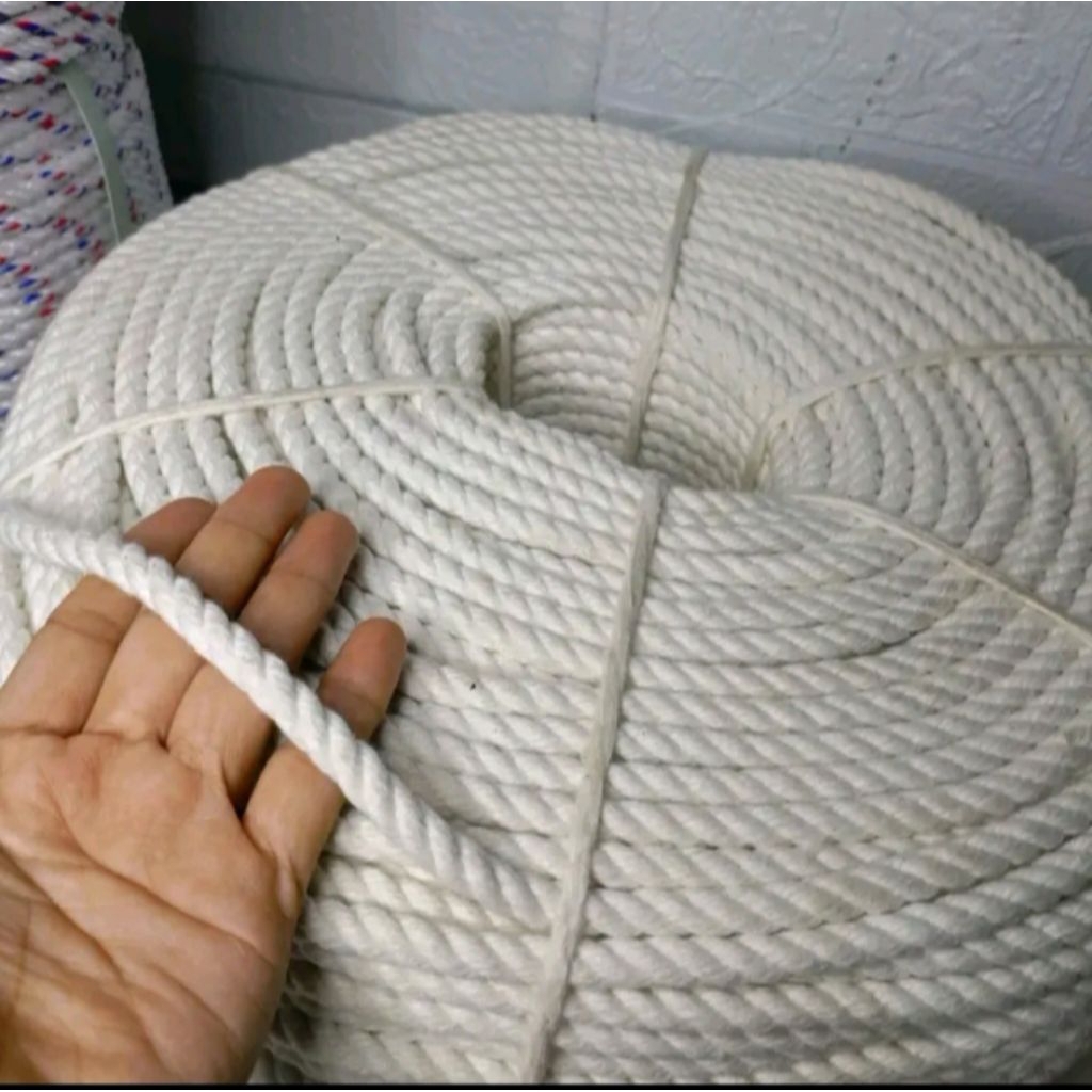 TALI TAMBANG KAIN 8MM/TALI KAIN/TALI IKAT MOBIL/TALI IKAT TENDA/TALI BARANG