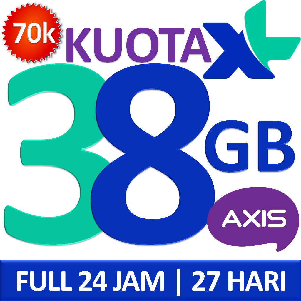 kuota internet axis 38gb
