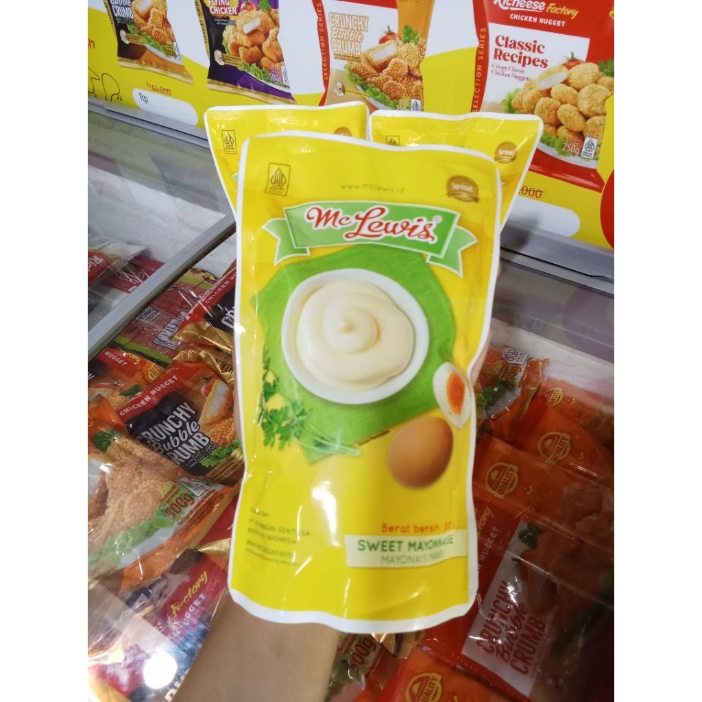

MAYO SWEET MAYONNAISE MAYONAIS MANIS MC LEWIS 500 gram BISA COD