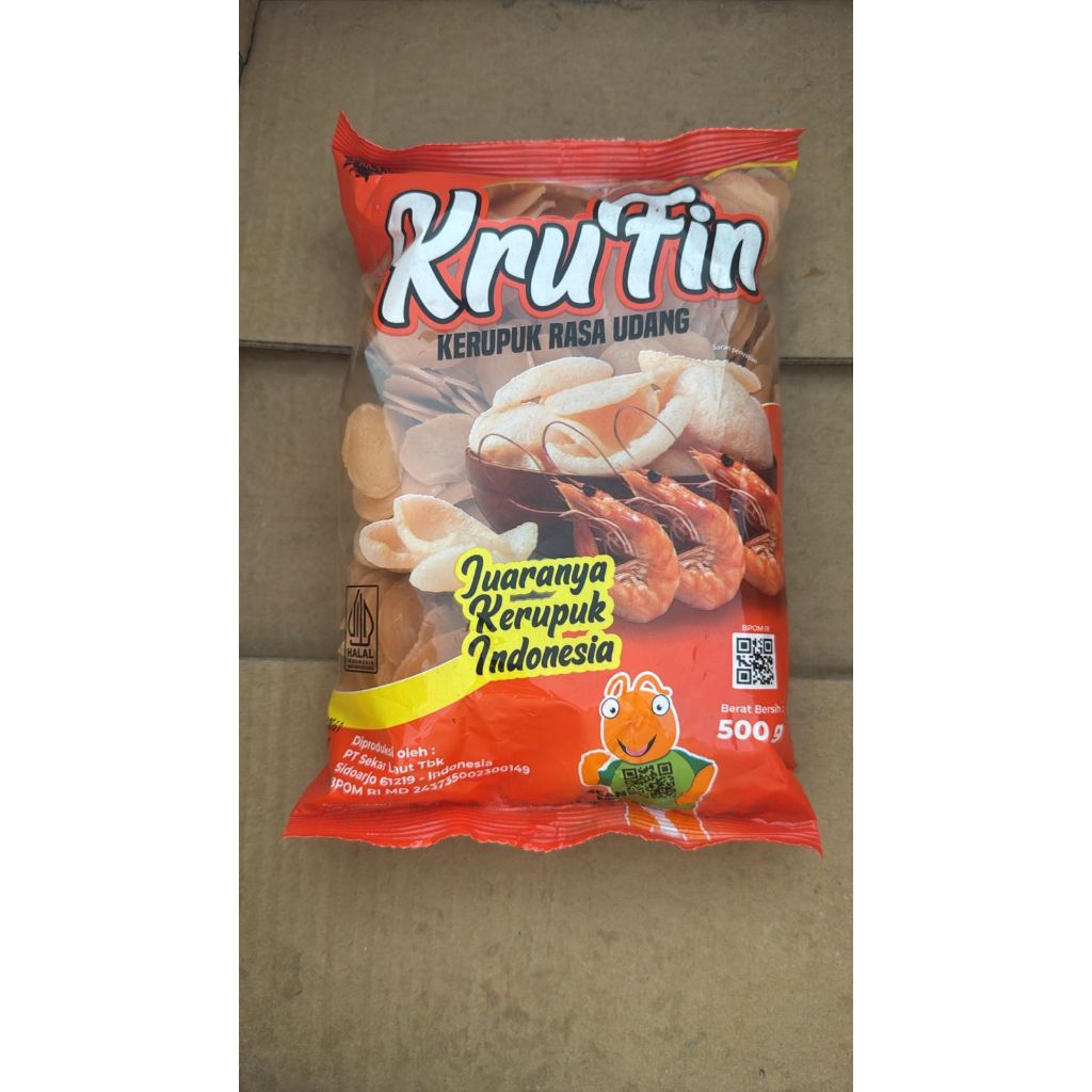 

Finna Krufin Krupuk Udang 500gr
