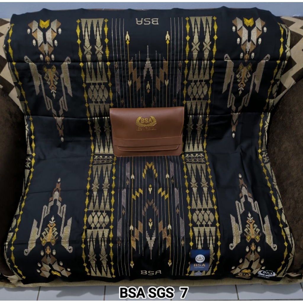 Sarung kain BSA SGS songket gunung jacquard bahan mesres pakain muslim deawsa