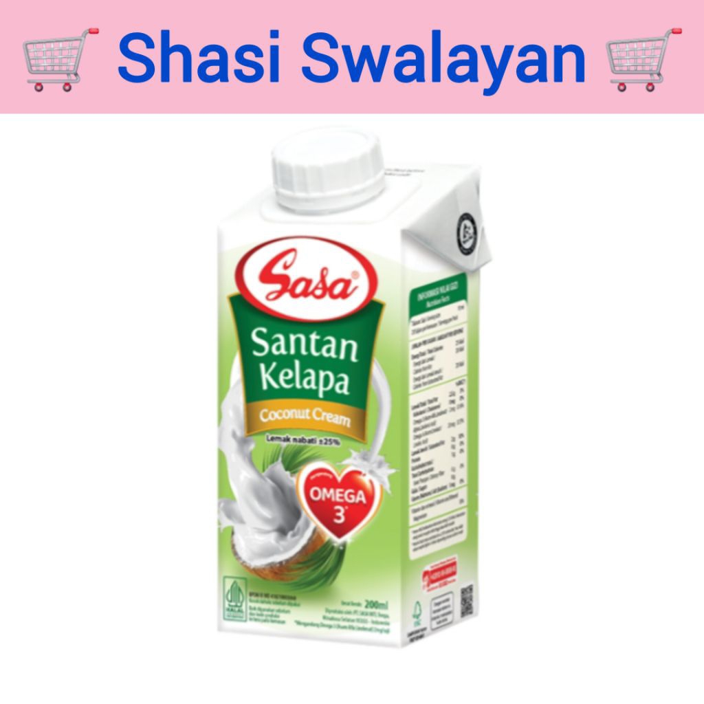 

SASA Santan Kelapa 200 Ml