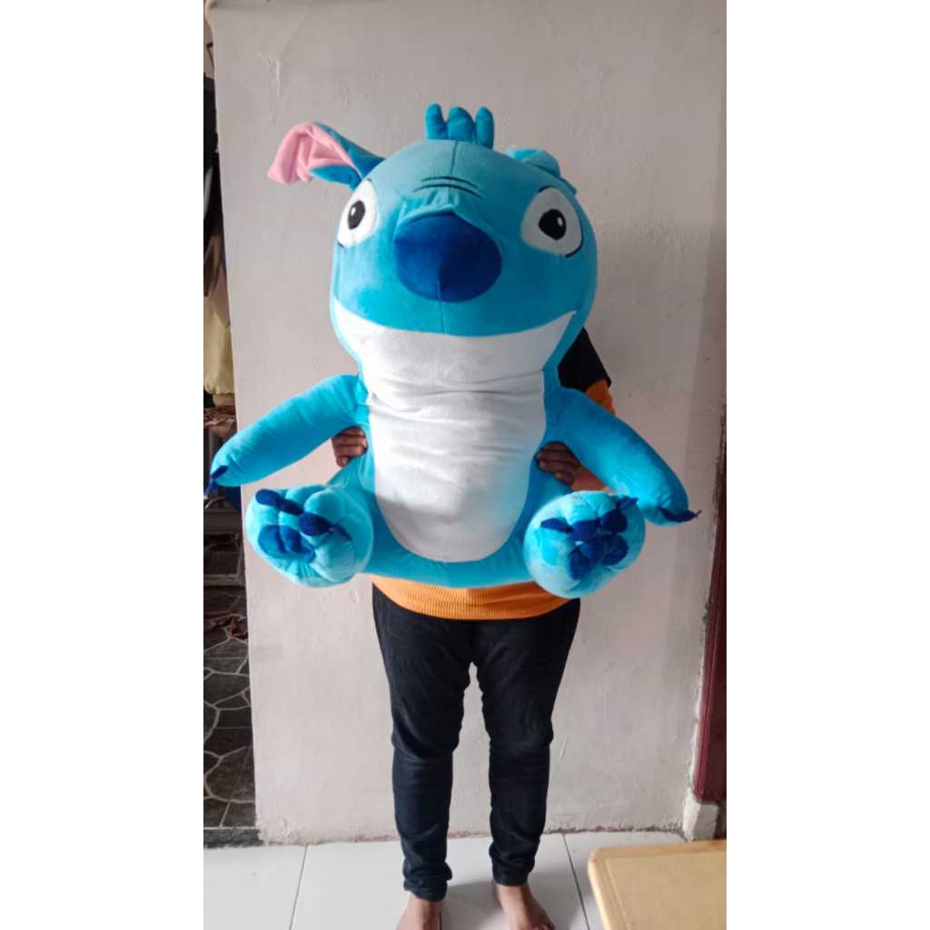 Boneka Stitch Jumbo 70cm – Boneka Lucu Lembut Karakter Disney | Kado Ultah Anak & Pacar