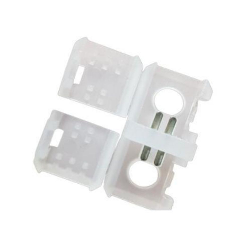 Konektor jepit transparan / Konektor Lampu Led Strip / Sambungan lampu led strip/Sambungan led strip