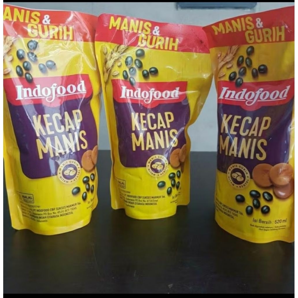 

Kecap Manis Indofood 520 ml ( Pouch ) _harga tertera 1 pcs_
