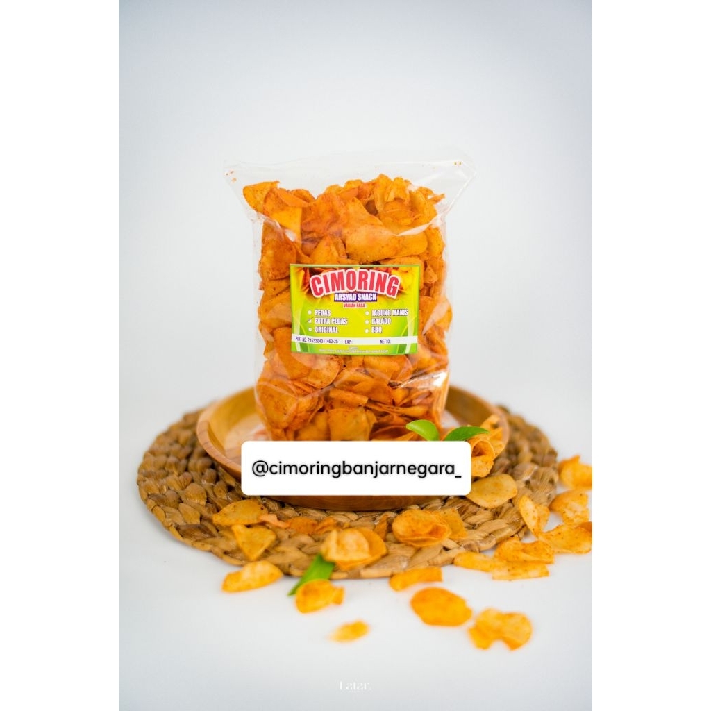 

Cimoring(cimolkering)250gram/keripik/snack/BNA