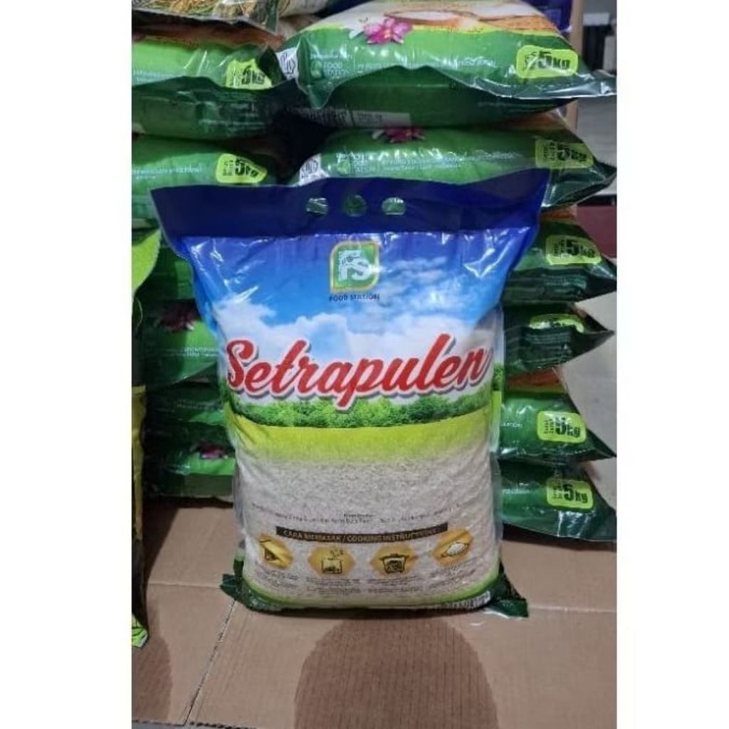 

INSTANT Beras 5 Kilo Enak Pulen