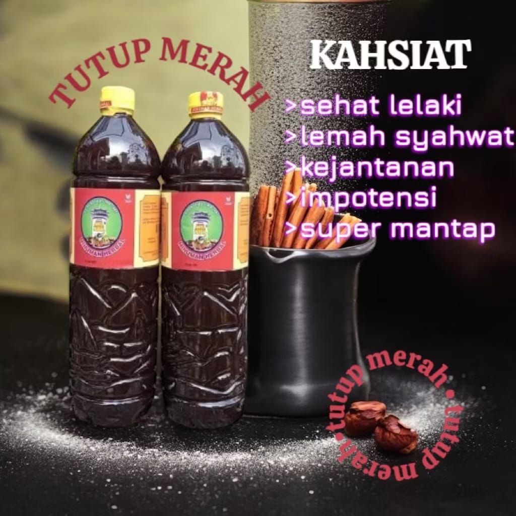 

JAMU HERBAL AMPEL TUTUP MERAH