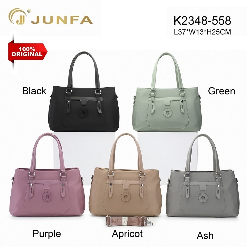 Tas JUNFA 2348 Jinjing Tas Kondangan Besar Bisa di Selempang