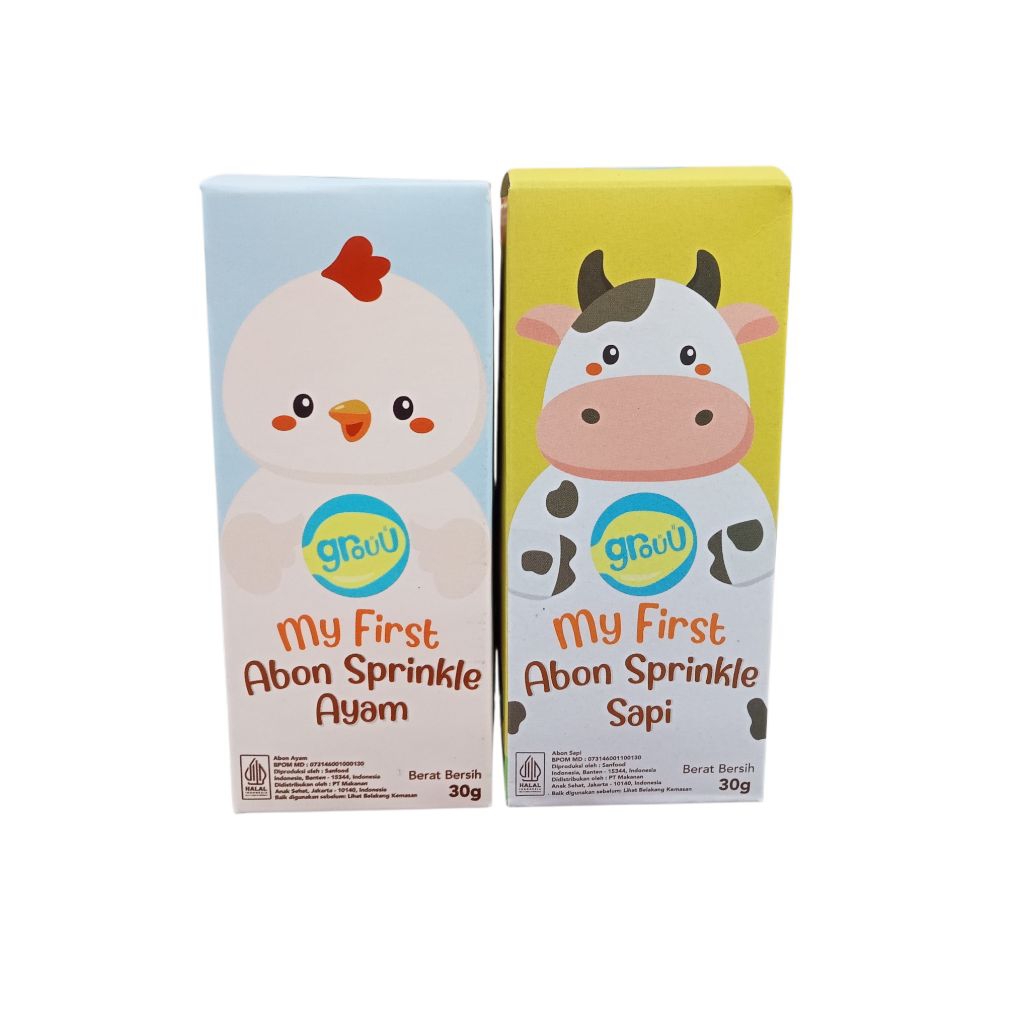 

QBS || Grouu My First Abon Sprinkle Sapi || My First Abon Sprinkle Ayam || 30GR