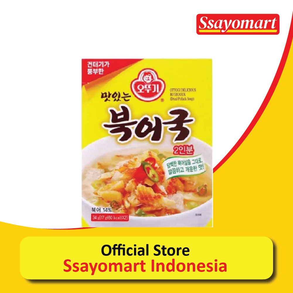 

ottogi dried pollack soup bugeoguk - 34gr