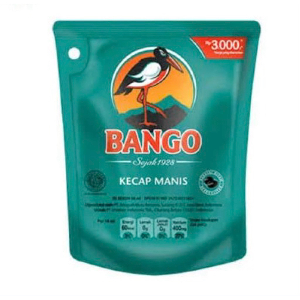 

KECAP BANGO REFILL 60ml / KECAP MANIS BANGO 3000an KEMASAN REFILL