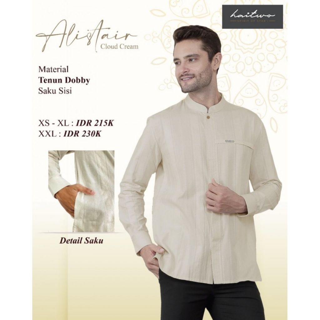 KOKO LENGAN PANJANG ALISTAIR CLOUD CREAM