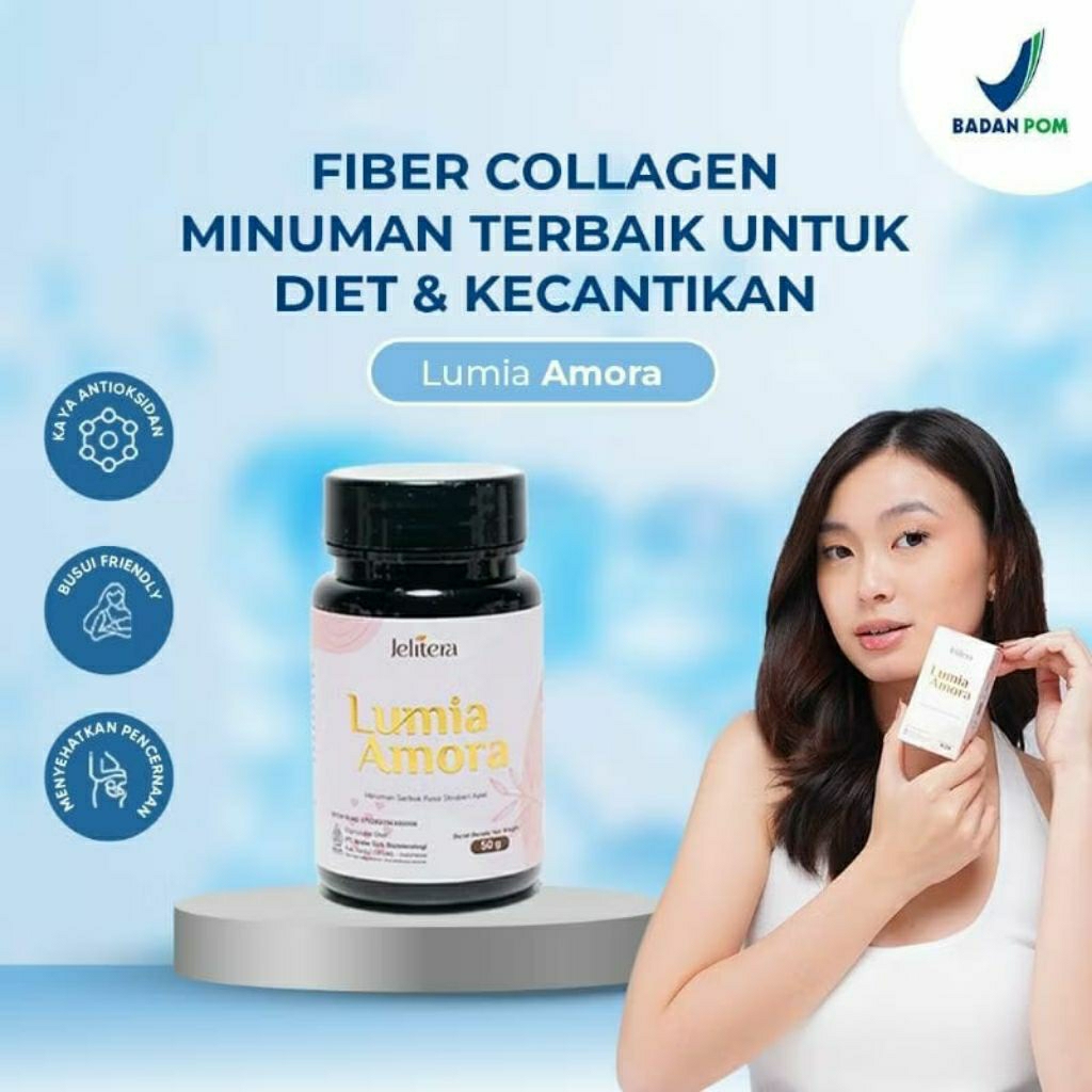 Jelita Lumia Amora Skincare Pemutih Badan Permanen Original