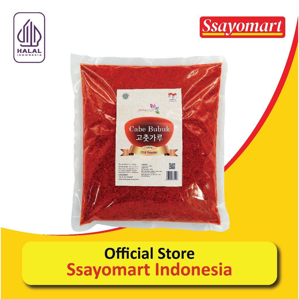 

BUBUK CABE GOCHUGARU / CHILI POWDER KOREA 500G