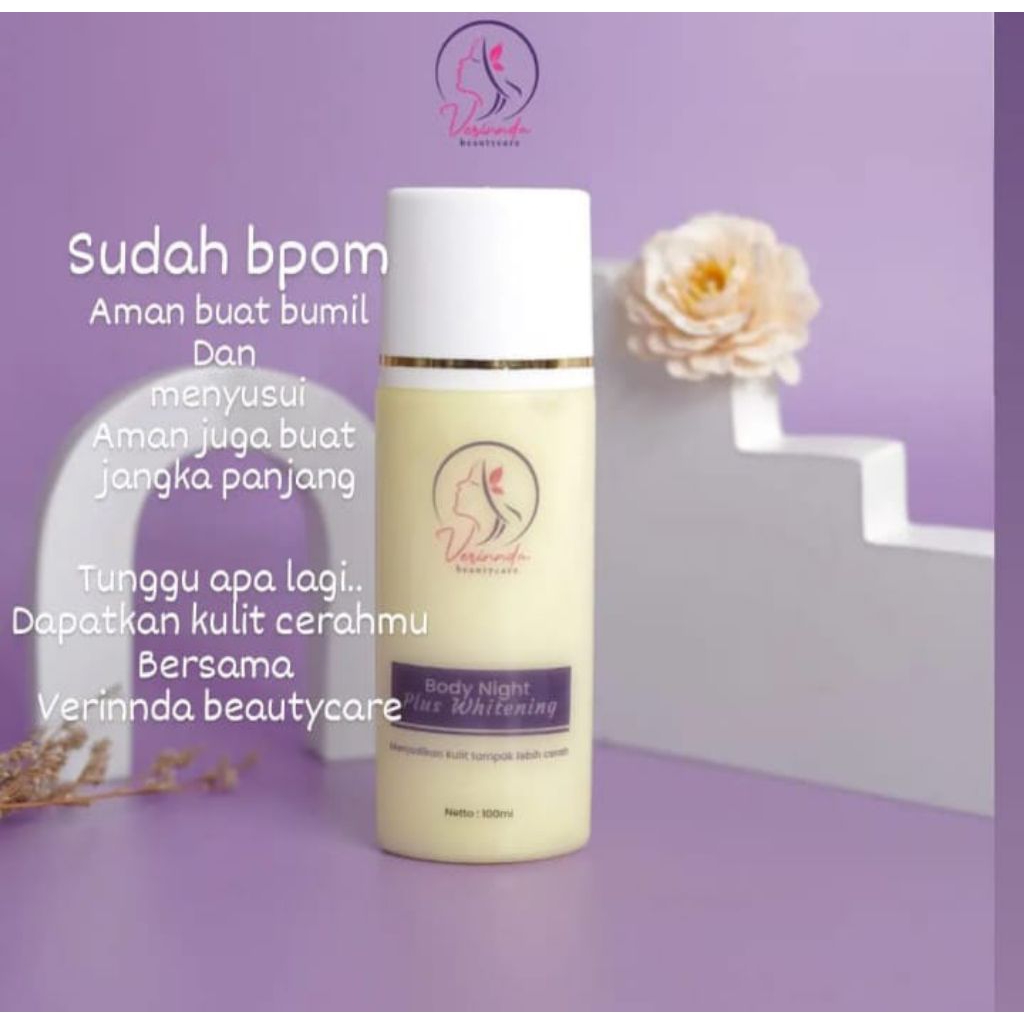 HB NIGHT PLUS WHITENING/LOTION NIGHT PLUS WHITENING/HB MALAM BPOM