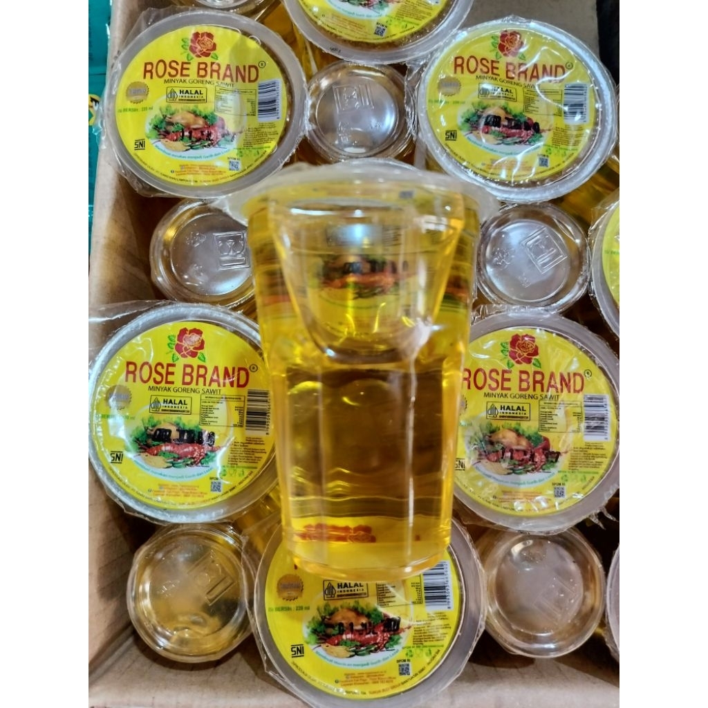 

Minyak Goreng Cangkir Rose Brand 220ml