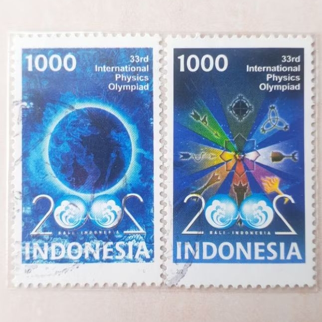 

Perangko Indonesia Olimpiade Fisika Internasional Tahun 2002 set lengkap - 2pcs