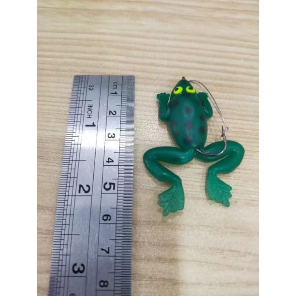 UMPAN CASTING SOFT FROG / UMPAN MAINAN KODOK KARET