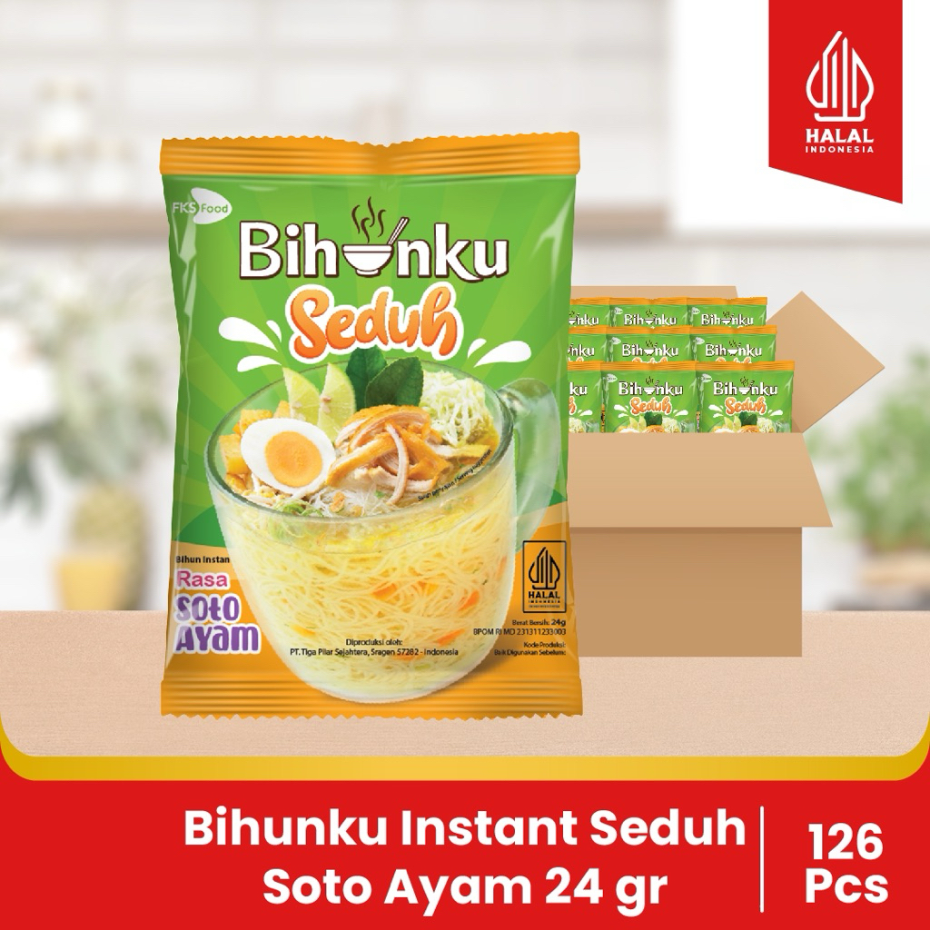 

Paket Bundling - Bihunku Instant - Seduh Soto - 24gr - 6pcs