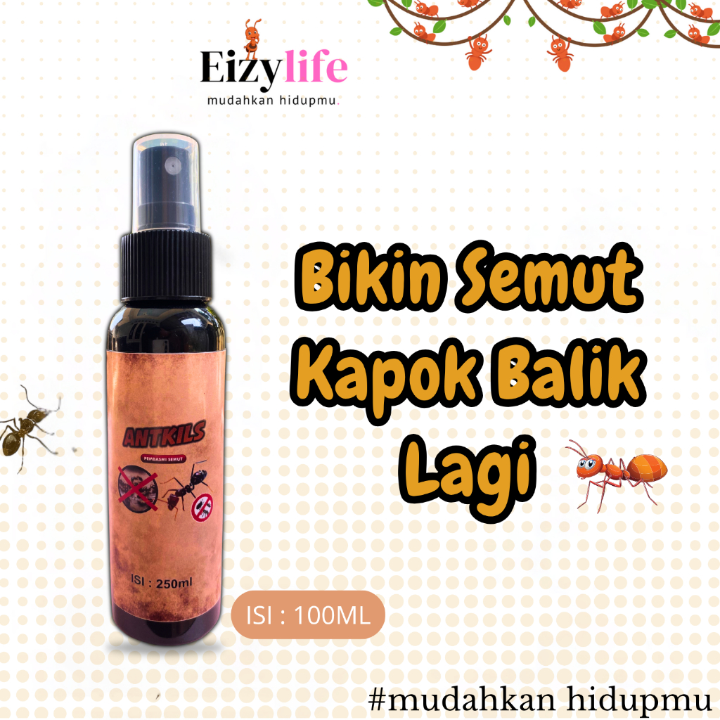 Spray Semut Obat Pembasmi Semut Merah Hitam Pohon Super Ampuh
