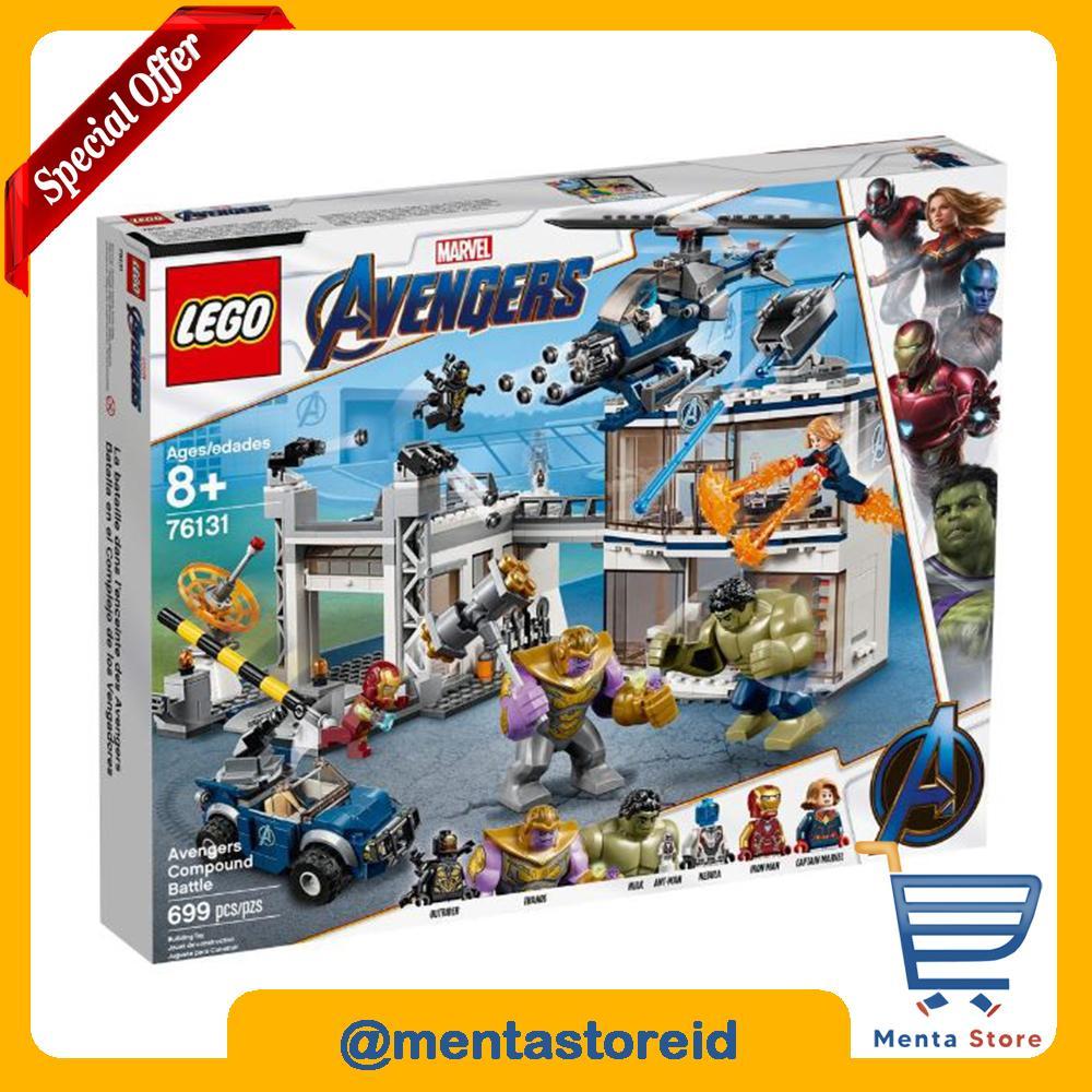 LEGO Marvel 76131 Avengers Compound Battle Thanos Headquarters Figures