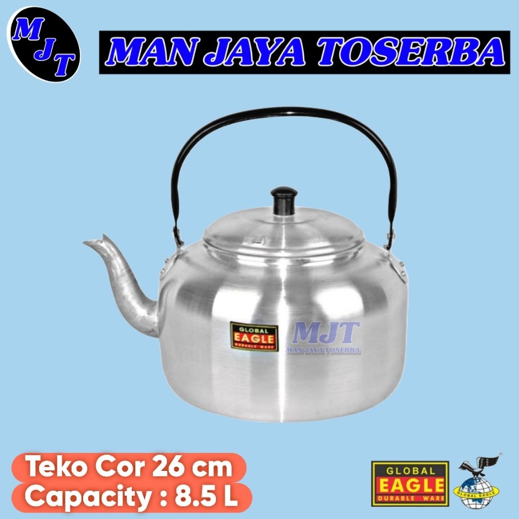 Teko masak air Teko Cor Kettel Masak Air Global Eagle 26cm Ceret Aluminium 26cm