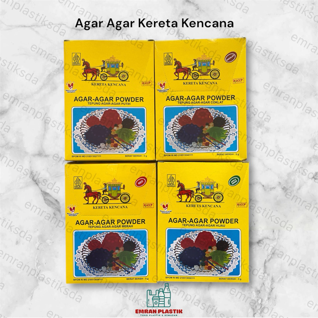 

Agar Agar Kereta Kencana 1 Box