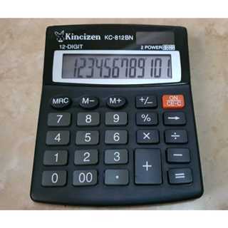 

Alat Hitung Kalkulator 12 digit CT 812 BN