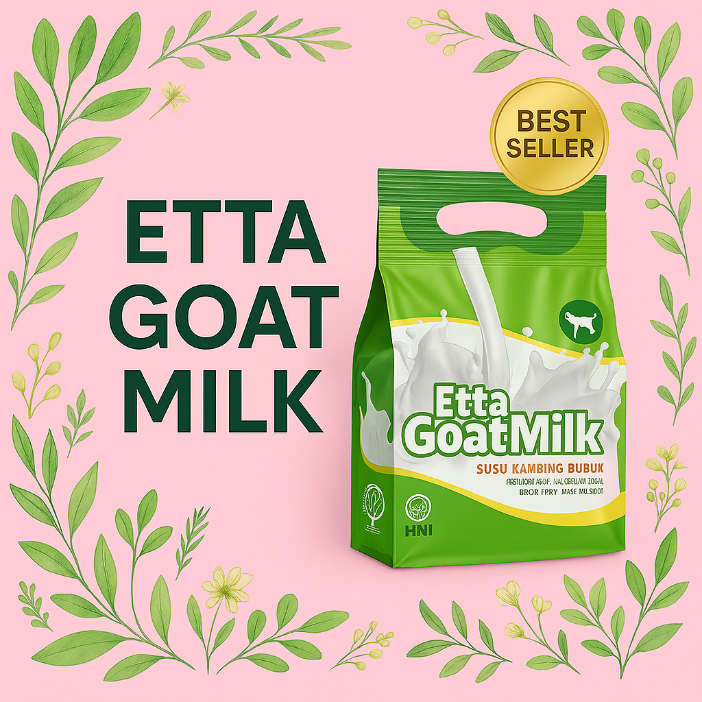 

Etta Goatmilk Susu Etawa Herbal Tinggi Kalsium, Cocok Untuk Diet Sehat