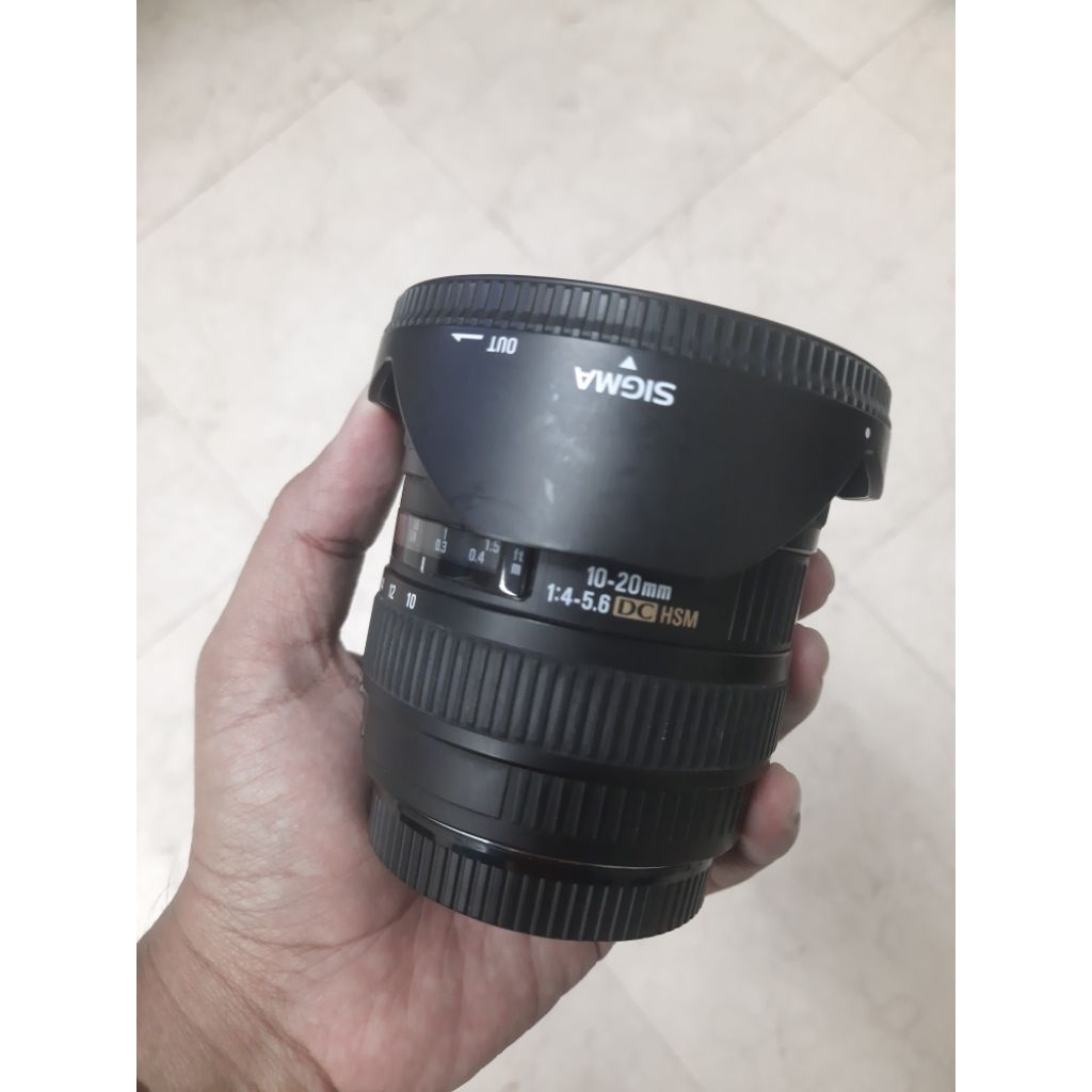 Lensa Sigma 10-20mm for Canon