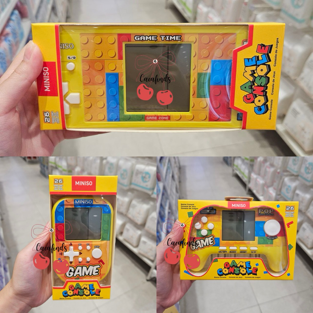 MINISO‼️Game Console / Mainan Gameboy POP Toys Collections