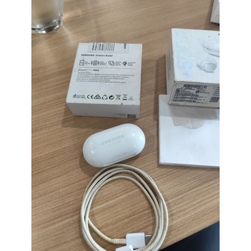 samsung buds plus / buds+ fullset original mulus tt
