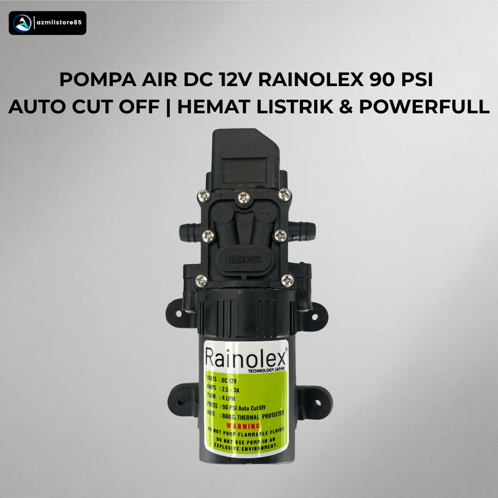 POMPA AIR DC 12V / DINAMO SPRAYER / RAINOLEX DINAMO DC 12V