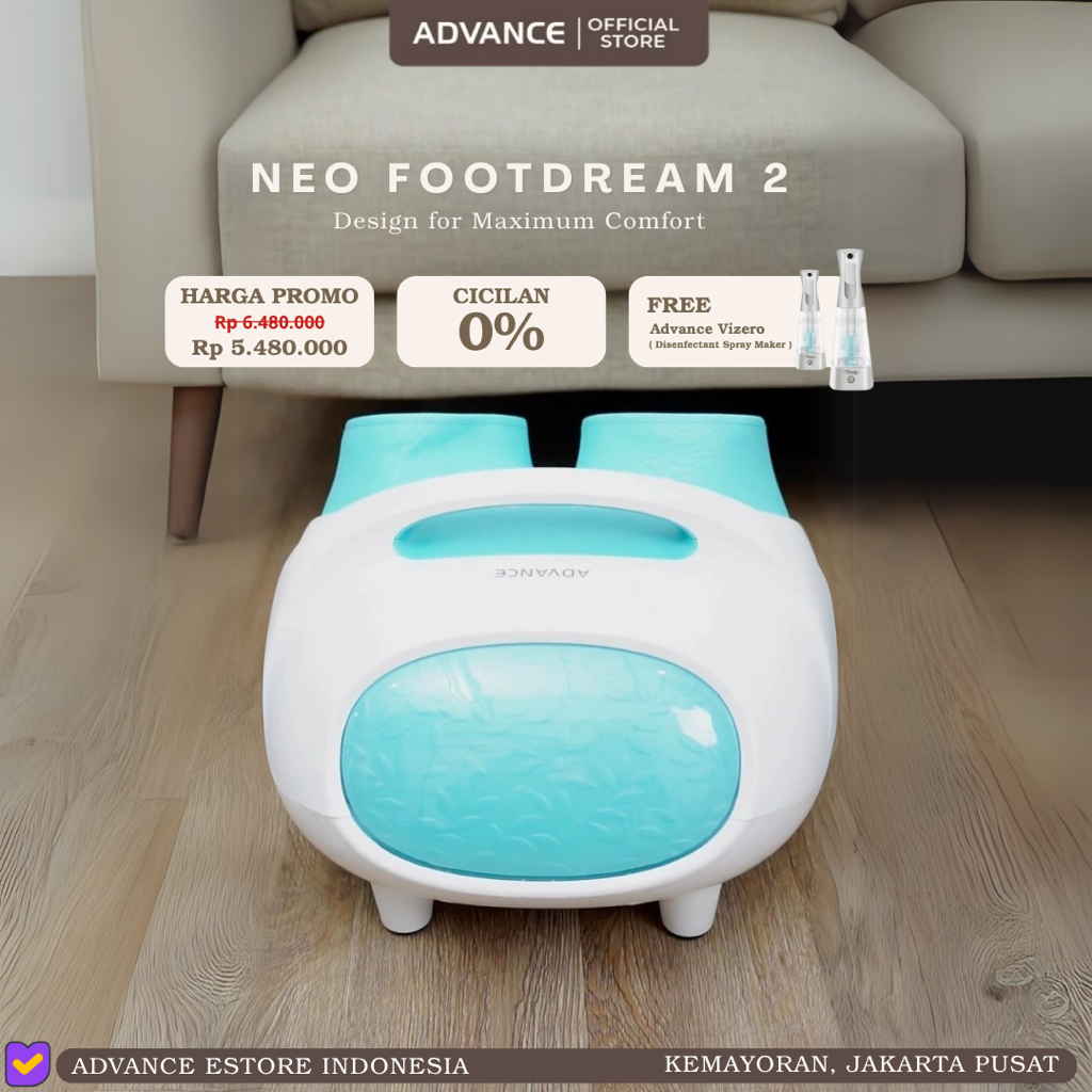 Advance - Alat Pijat Kaki Neo Footdream 2 | Massage Refleksi Terapi Akupuntur Pemijat Elektrik
