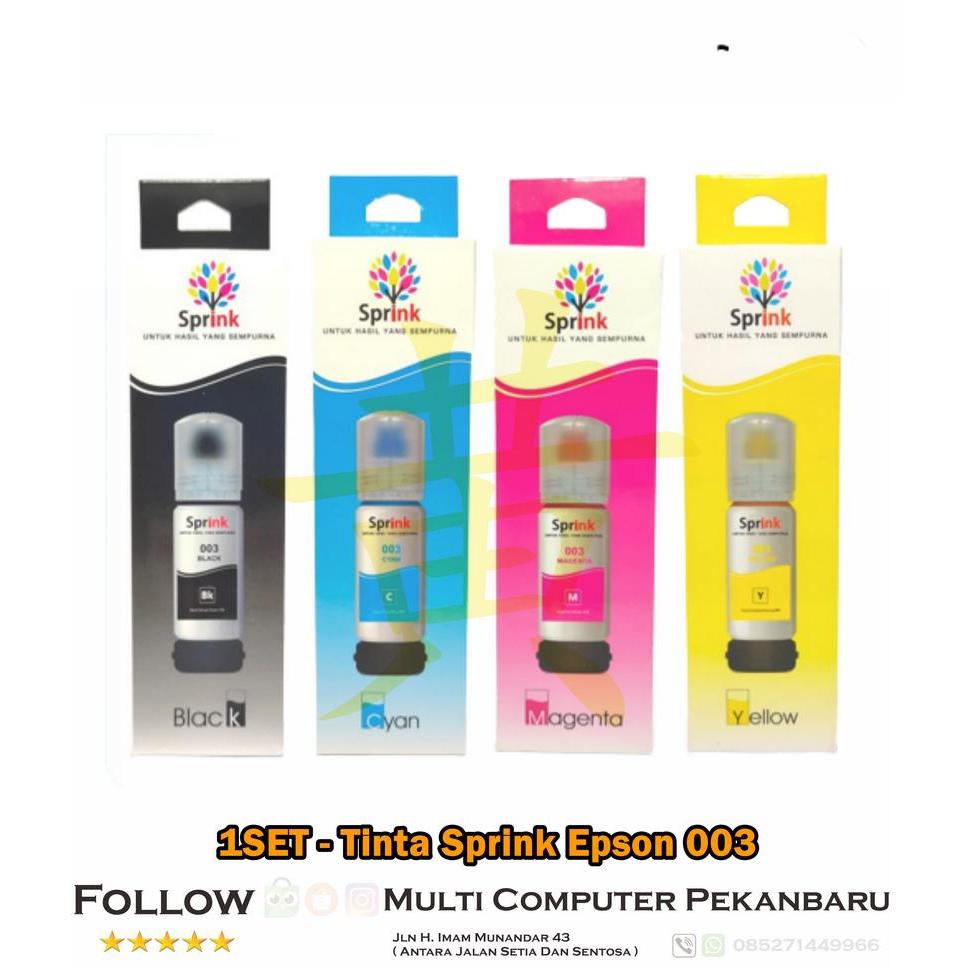 Tinta Sprink Epson 003 - Tinta Epson 003 Sprink - 70ml -