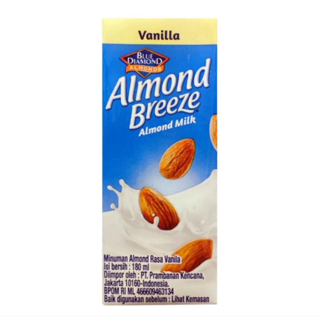 

Almond Breeze Susu Almond Cair Vanilla Kotak 180 ml