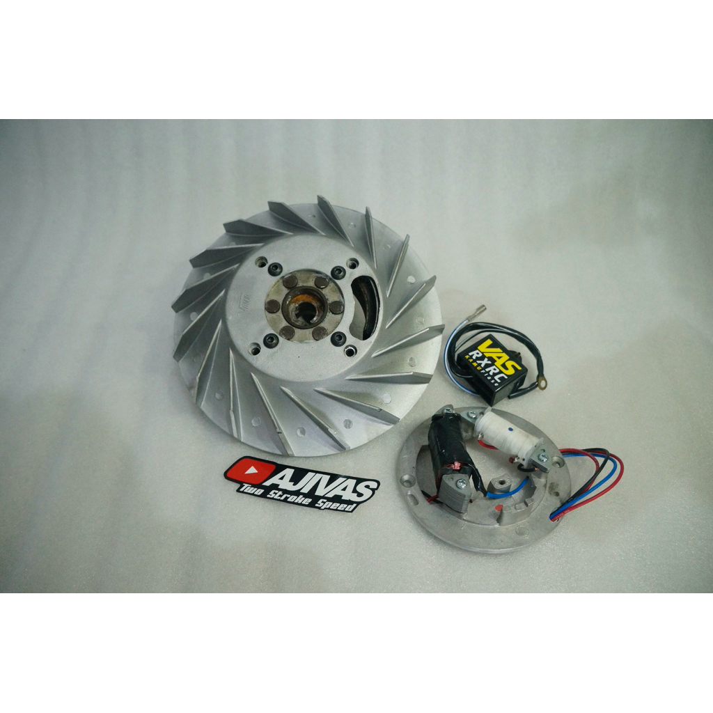 pengapian magnet racing vespa pts ajivas rxrc kamuflase