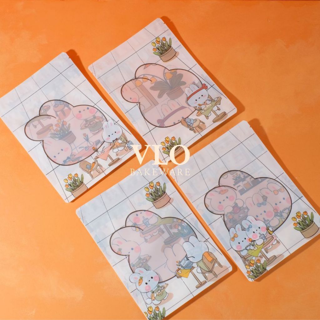 

[1 SET ISI 10 PCS] Goodie bag ziplock standing pouch | tas ziplock ulang tahun birthday korea