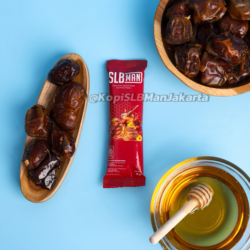 SLB MAN 1 SACHET 100% ORIGINAL (GINSENG, KURMA & MADU)