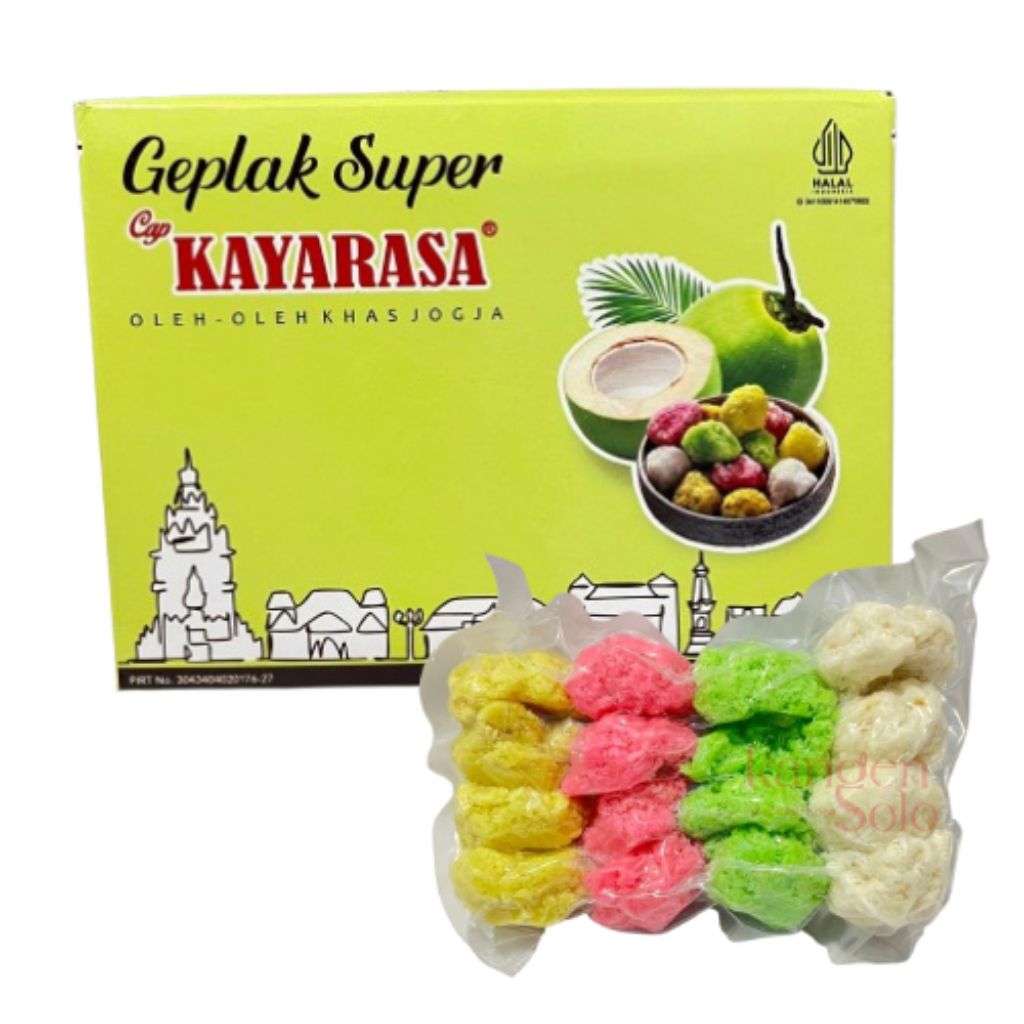 

Geplak Super Kayarasa Camilan Manis 350gram