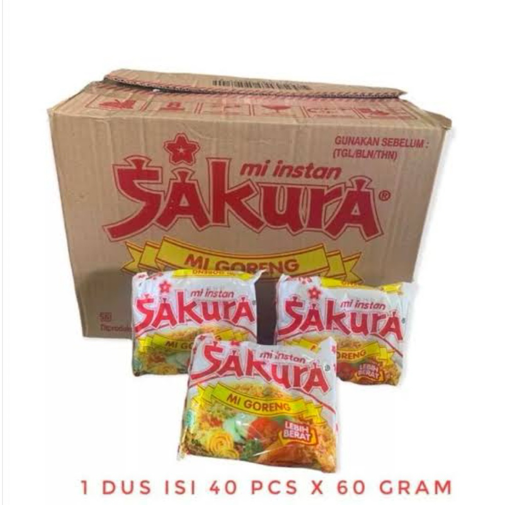 

mie sakura 1 dus isi 40pcs