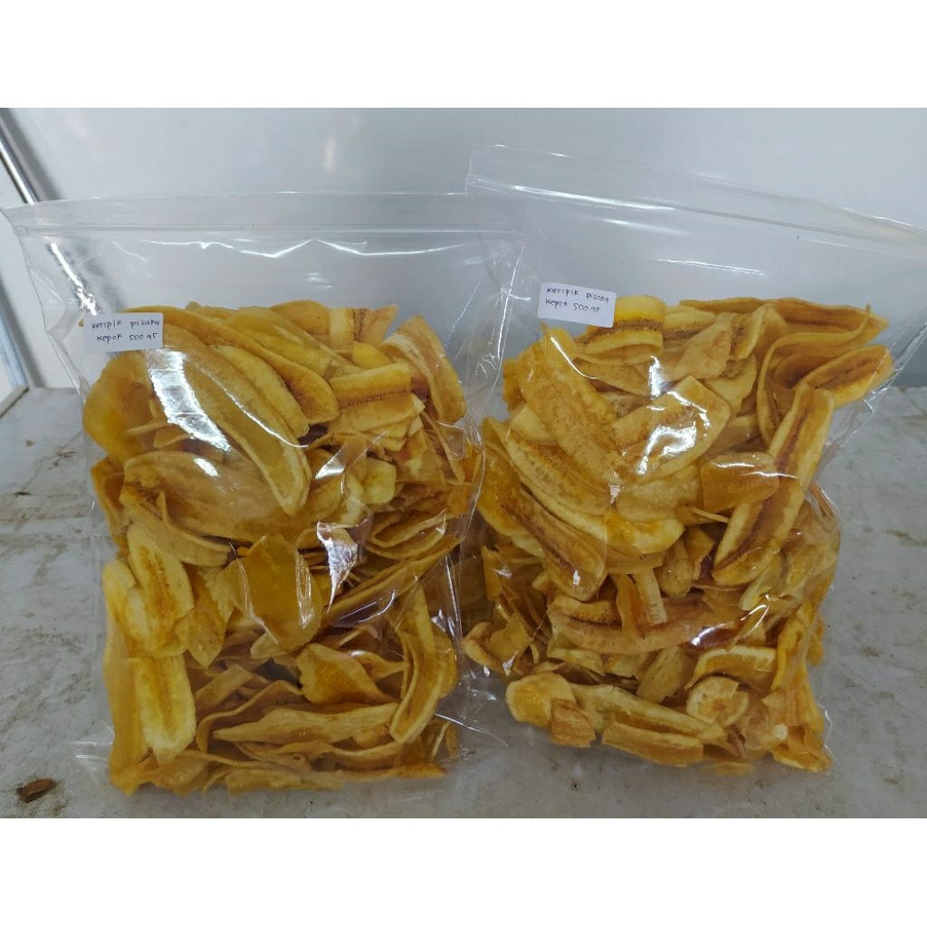 

Keripik Pisang Kepok 500gr