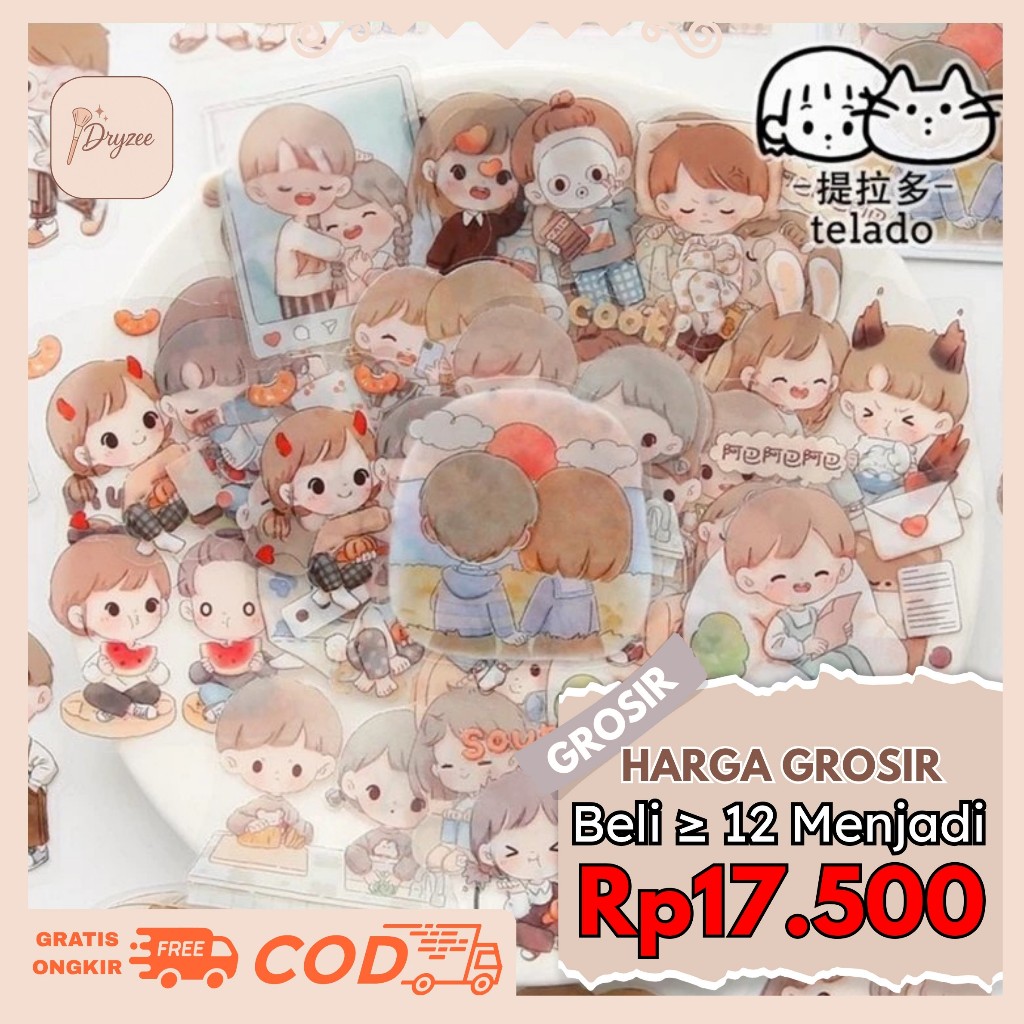 

Stiker Couple Telado Stiker Dekorasi Aesthetic TLD09