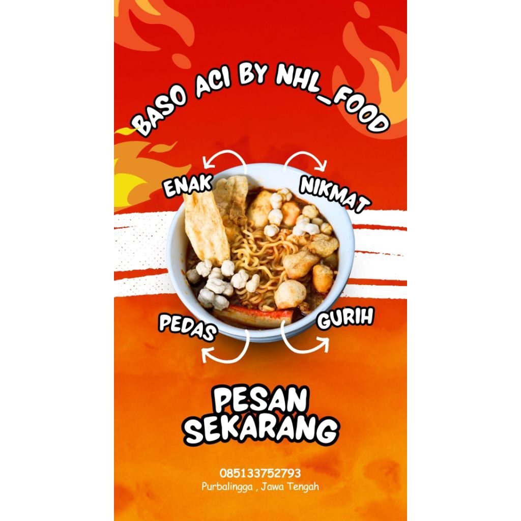 

BASO ACI HOMEMADE BY NHL FOOD BOCI MANTAP