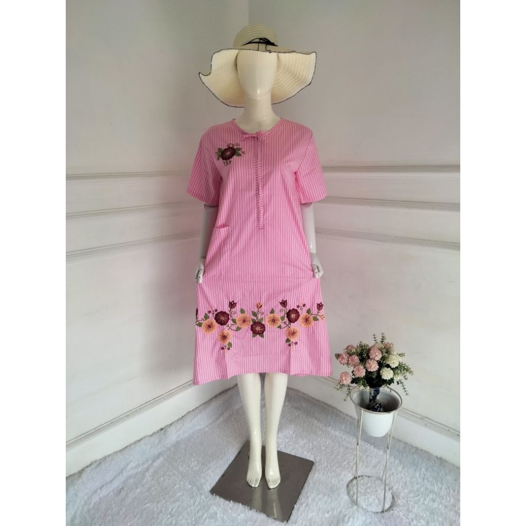 Daster bordir malang daster pendek