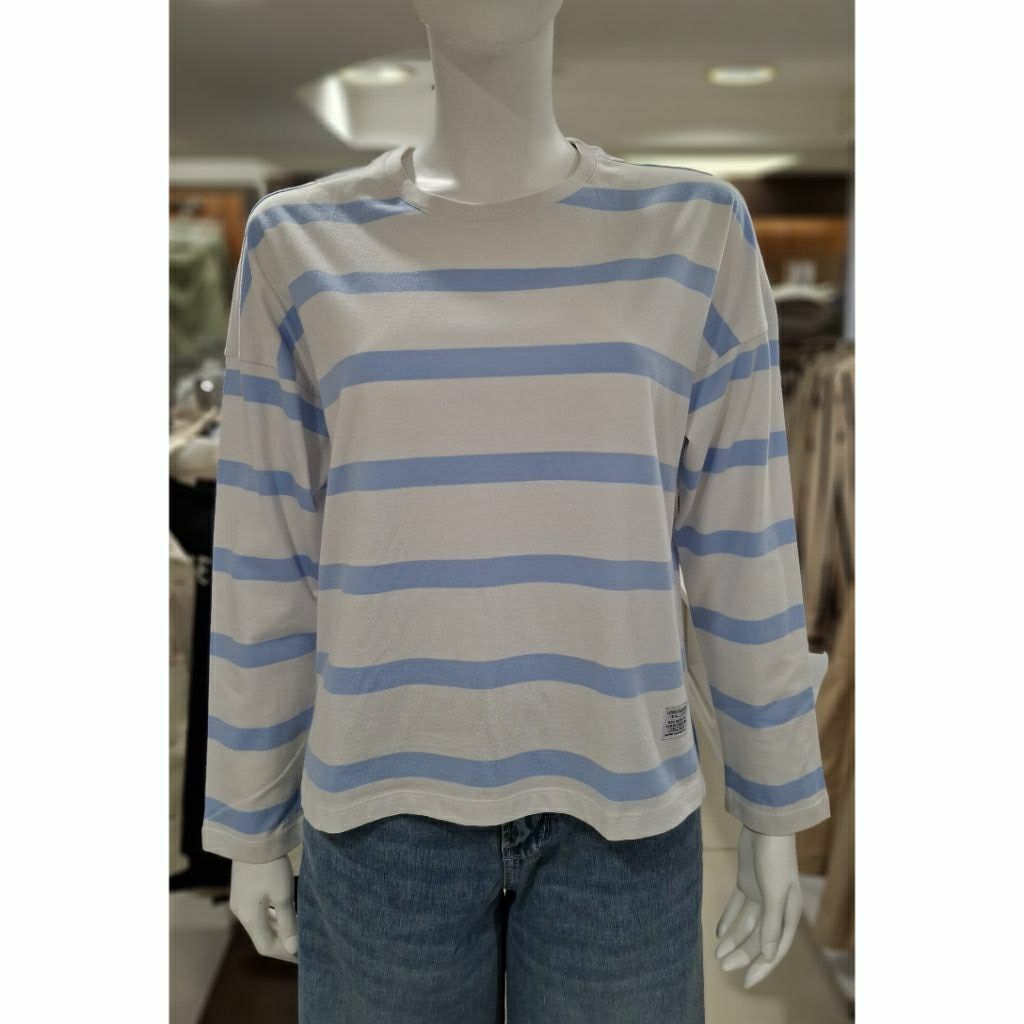 LOGO JEANS New Arrival Kaos Lengan Panjang Logo Jeans Original