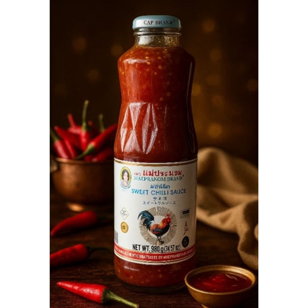 

sambal sweet chilli sauce Thailand maepranom brand 980gr