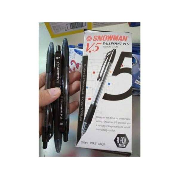 

BOLPOINT/PULPEN/PENA GELL SNOWMAN V5 Harga per lusin